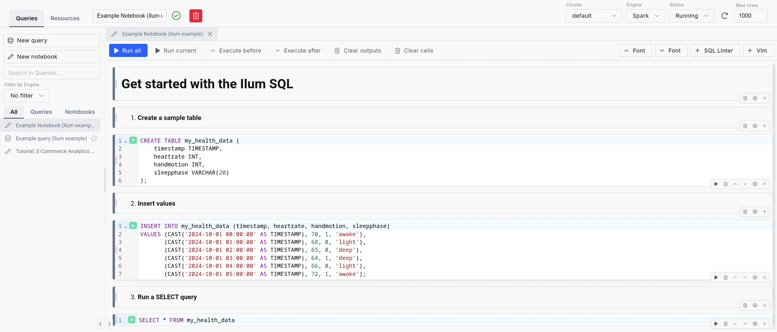 SQL Editor
